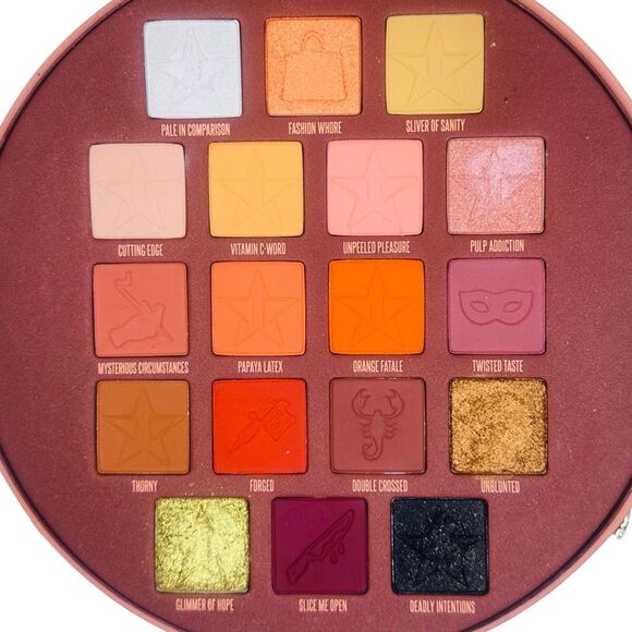 Jeffree Star Cosmetics Pricked Artistry Palette - 0.05 oz / 1.5g x 18 Shades - Picture 3 of 4